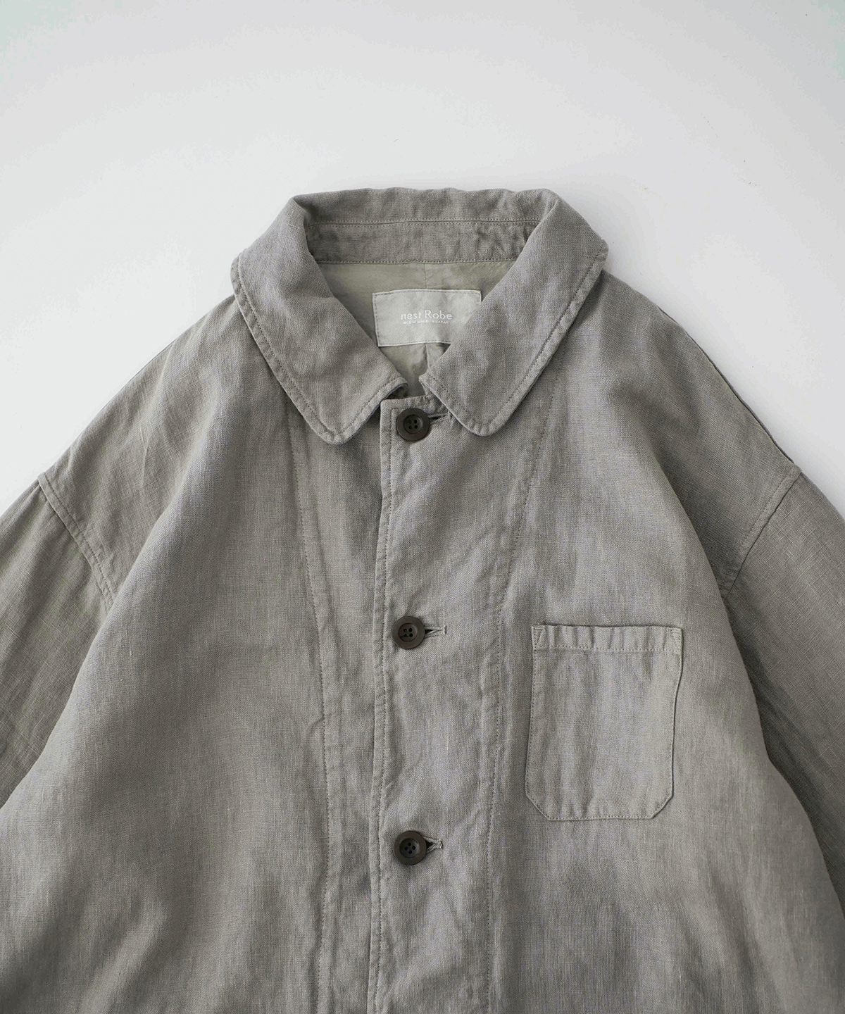 リネンステンカラーライトコート｜nest Robe / CONFECT ONLINE SHOP
