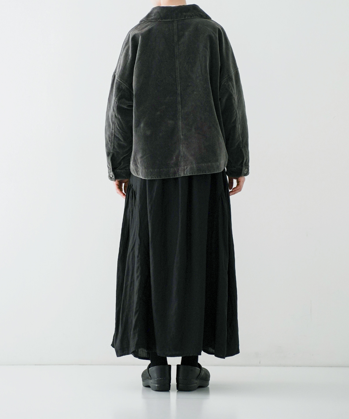 コットンベルベットダブルジャケット｜nest Robe / CONFECT ONLINE SHOP