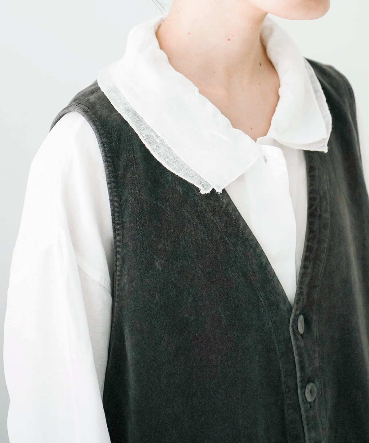 コットンベルベットサロペット｜nest Robe / CONFECT ONLINE SHOP