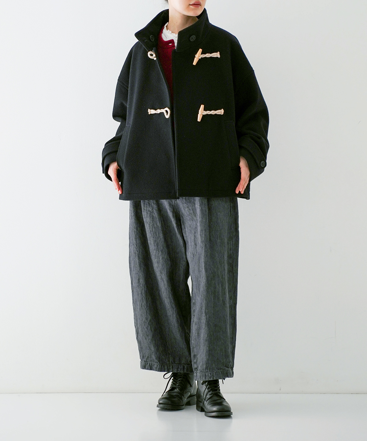 ウールカシミヤダッフルコート｜nest Robe / CONFECT ONLINE SHOP