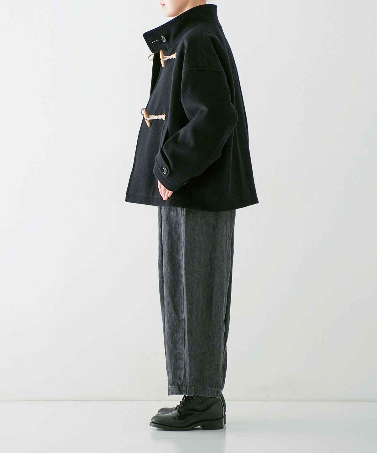 マリマリ。今季 ネストローブ ウールカシミヤダッフルコート ウールカシミヤダッフルコート｜nest Robe / CONFECT ONLINE SHOP