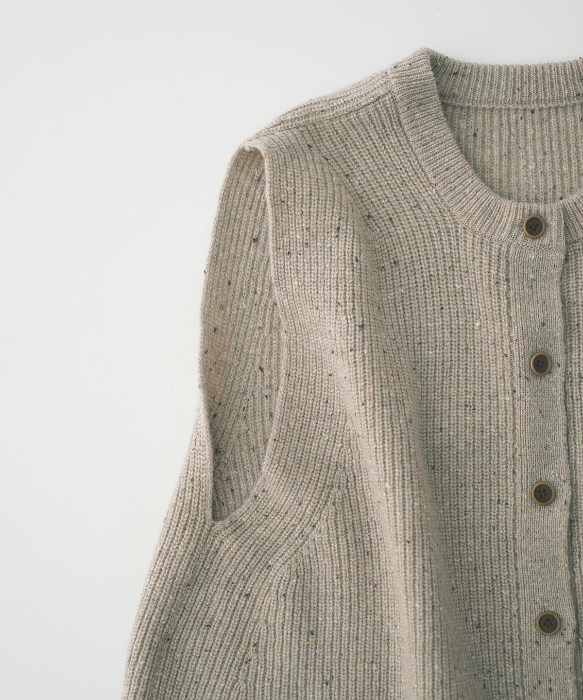 畔編みニットボタンベスト｜nest Robe / CONFECT ONLINE SHOP