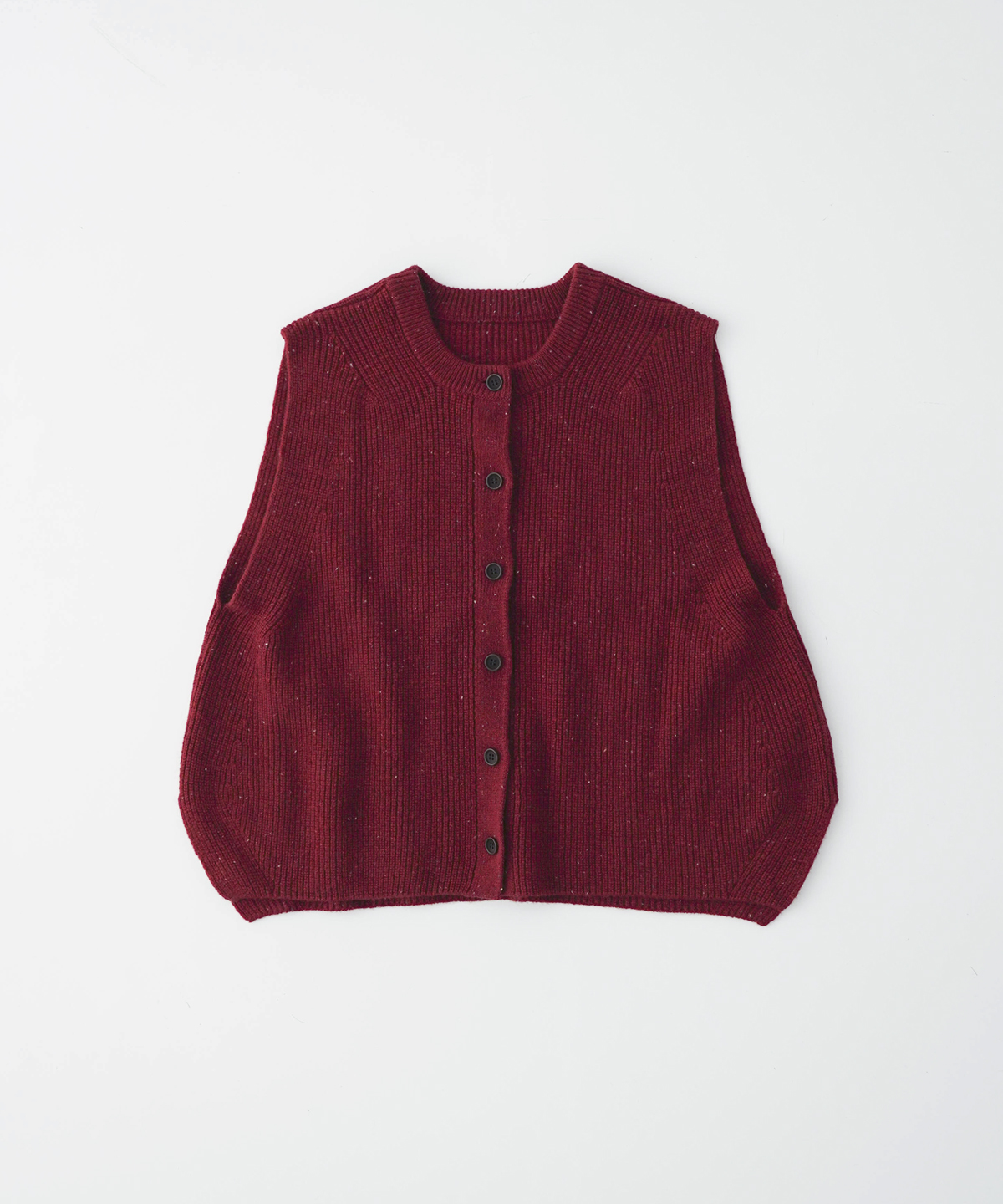 【タグ付き新品】nest Robe 畔編みニットボタンベスト 2.jpg