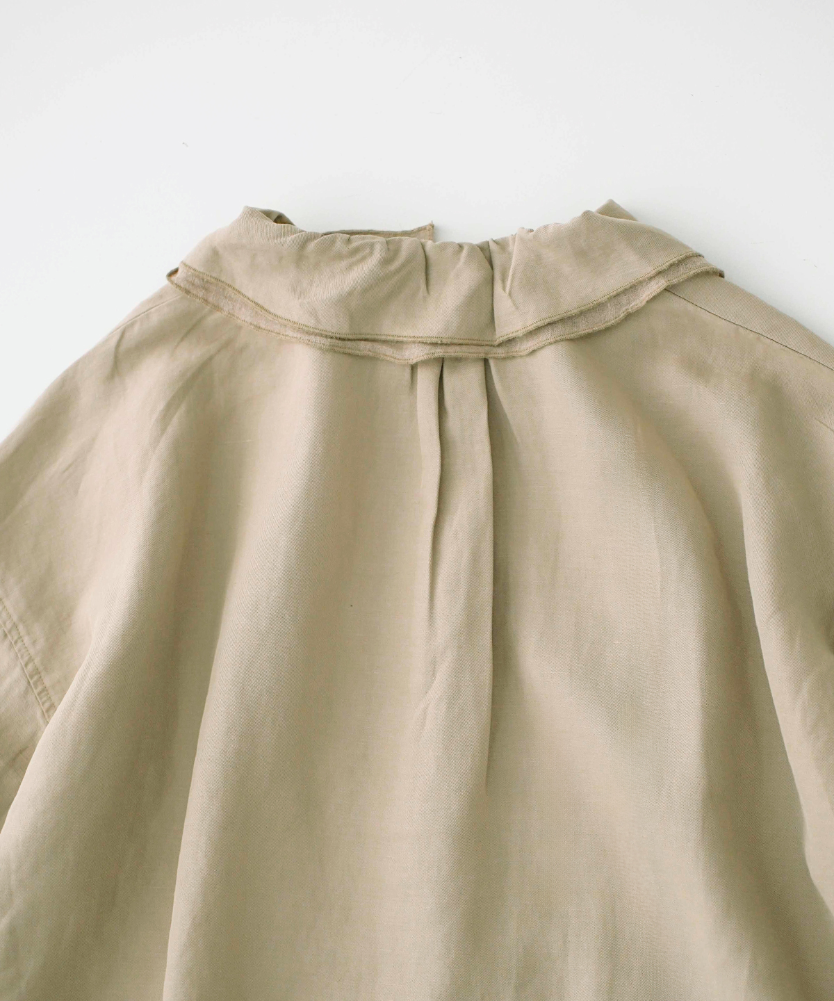 コットンリネンツイルダブルカラーシャツ｜nest Robe / CONFECT