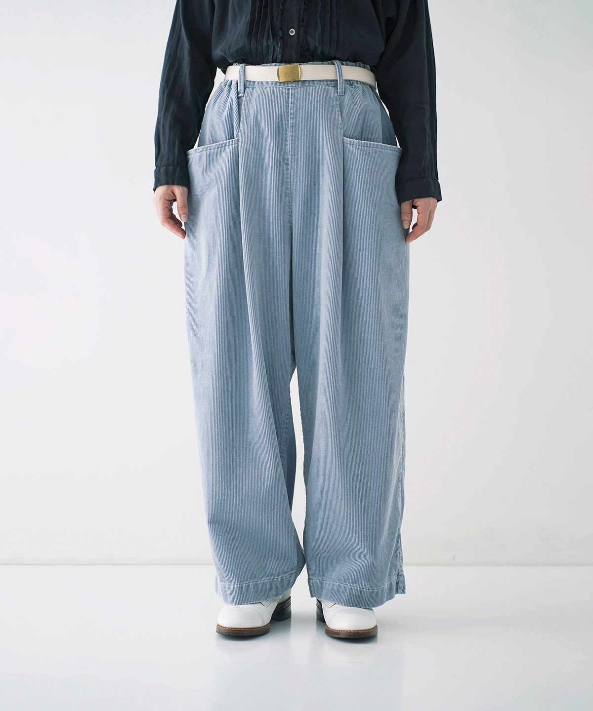 ネストローブ♡コーデュロイフロントポケットパンツ web limited コーデュロイフロントポケットパンツ web limited｜nest Robe