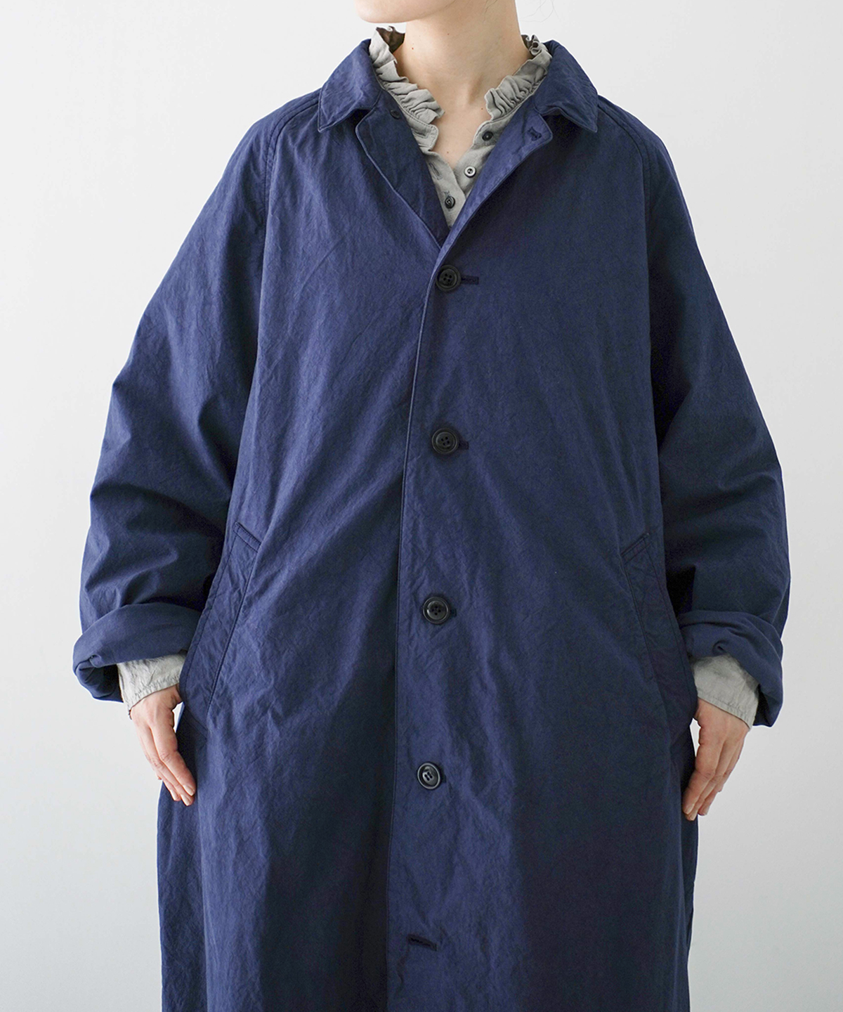 超撥水スーピマステンカラーコート｜nest Robe / CONFECT ONLINE SHOP