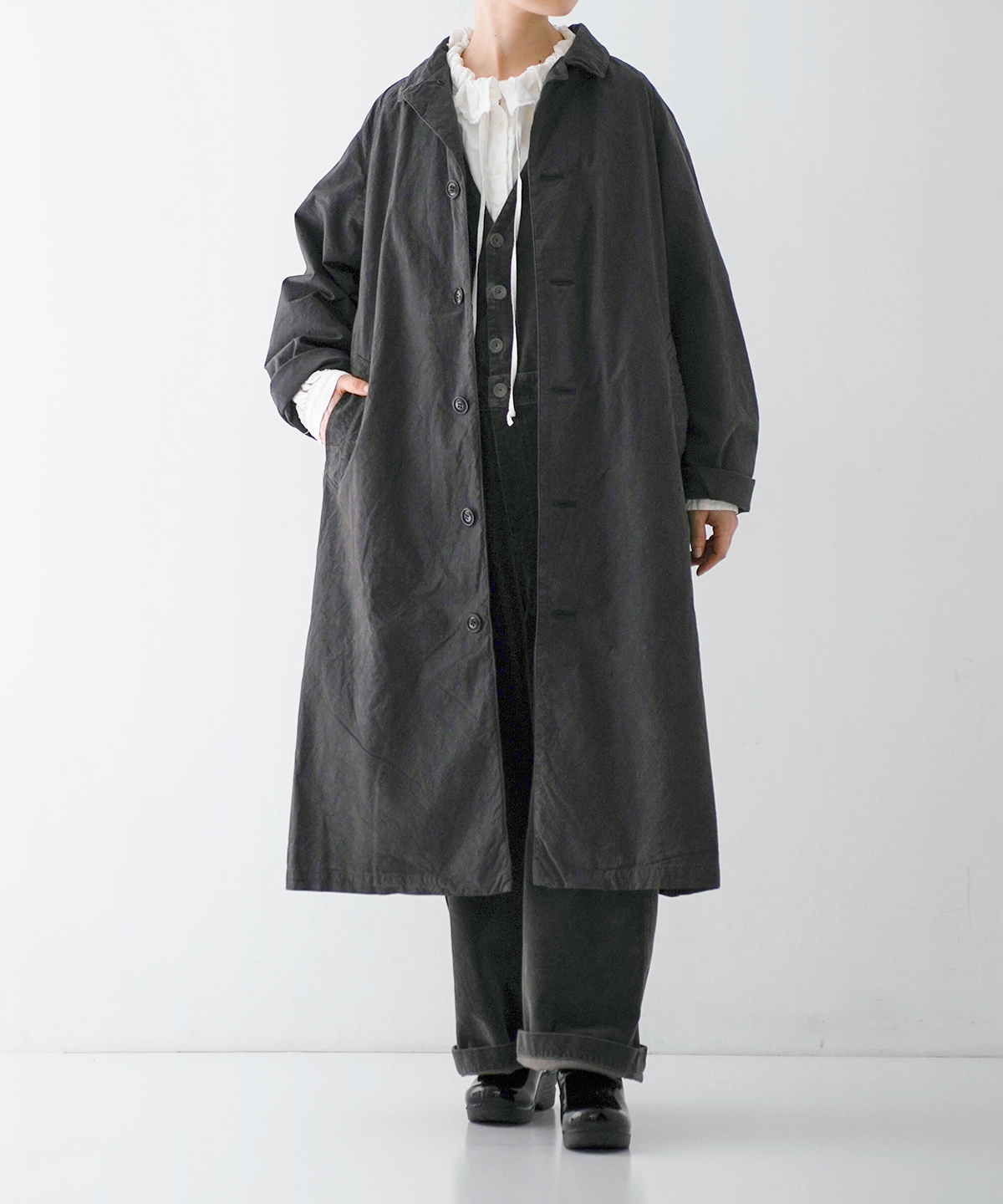 超撥水スーピマステンカラーコート｜nest Robe / CONFECT ONLINE SHOP