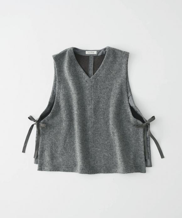 クォーターフェイスエプロンベスト