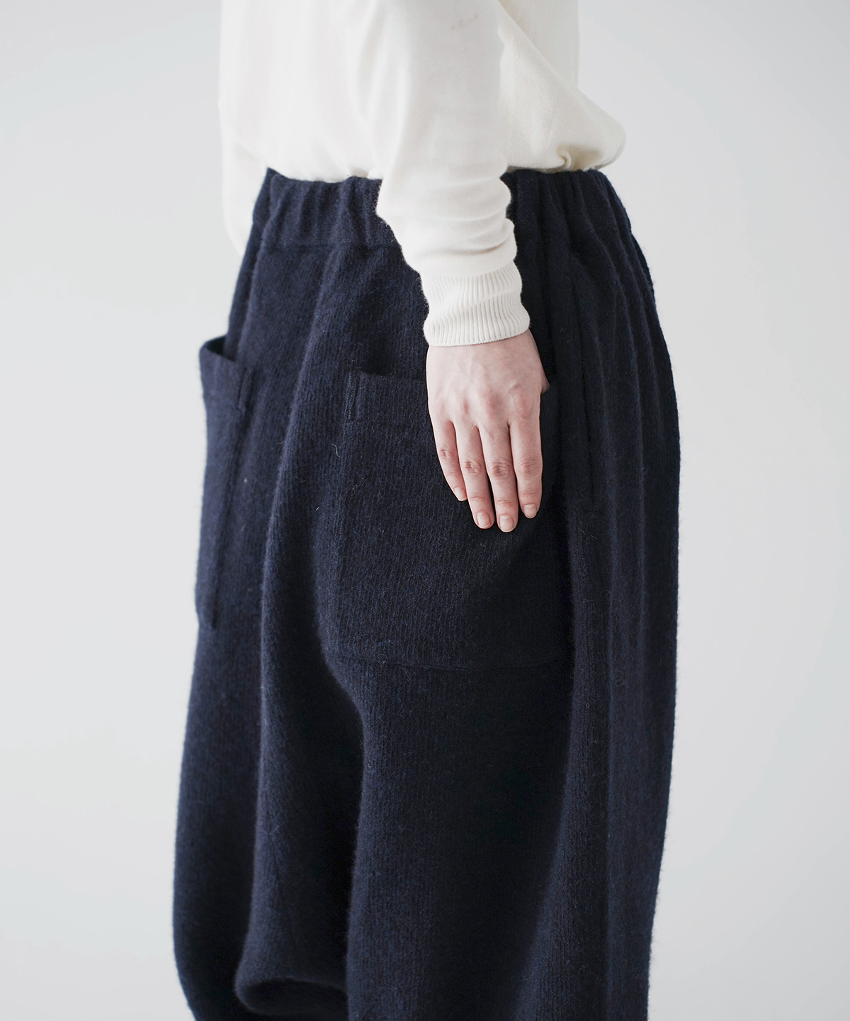 クォーターフェイスサルエル8分パンツ｜nest Robe / CONFECT ONLINE SHOP