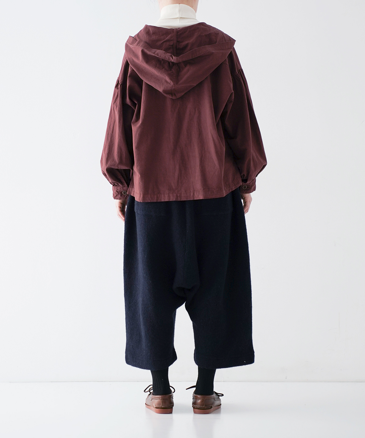 nest Robe クウォーターフェイスサルエルパンツ 値下げ！ nest Robe ネストローブ クウォーターフェイスサルエルパンツ