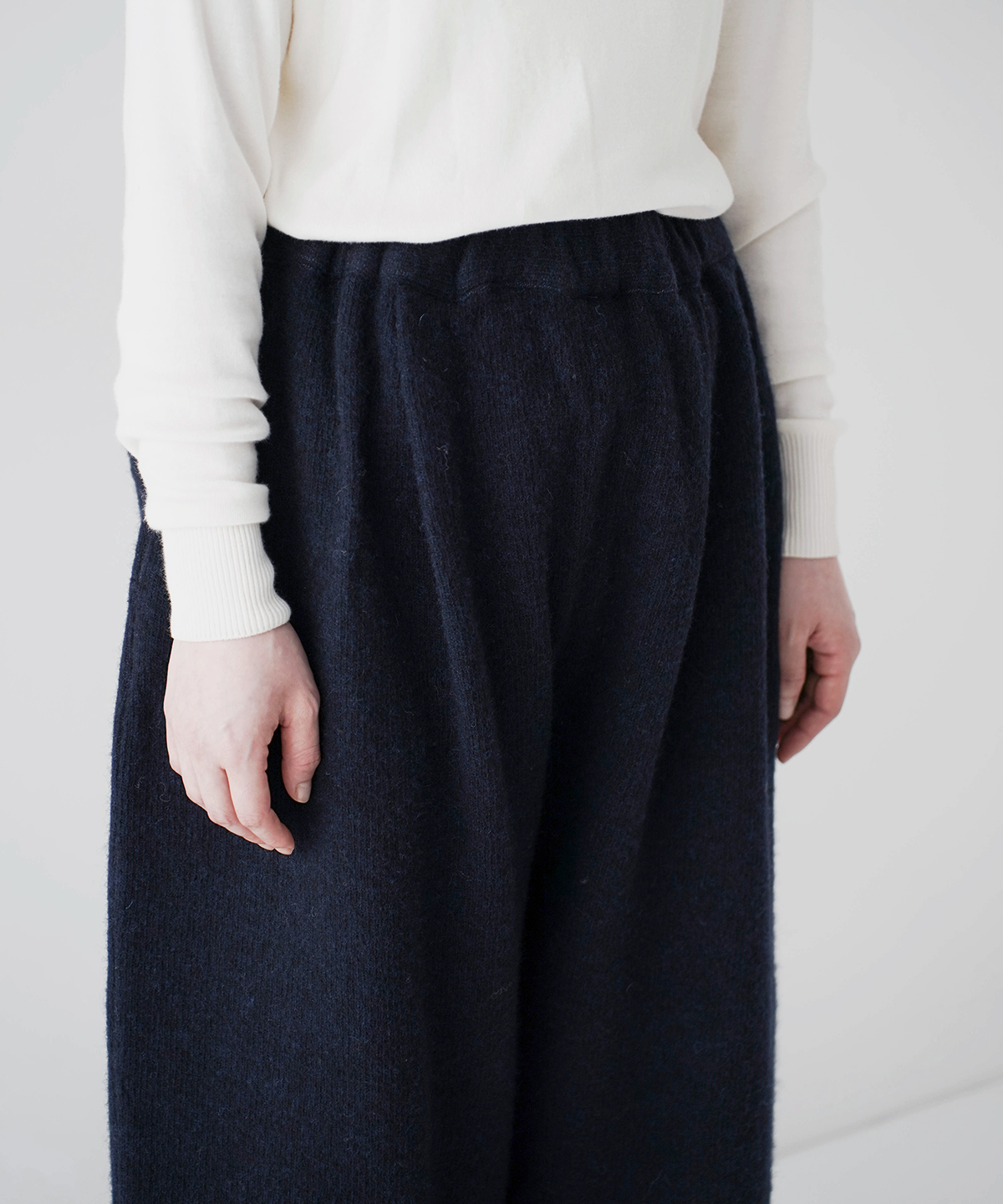 nest Robe クウォーターフェイスサルエルパンツ クォーターフェイスサルエル8分パンツ｜nest Robe / CONFECT ONLINE SHOP