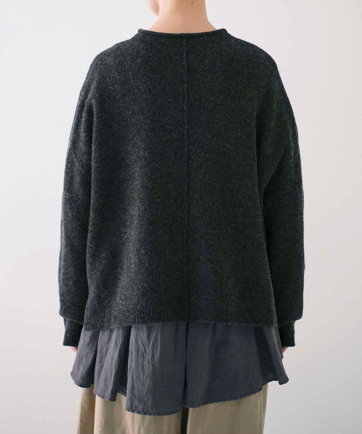 ウールボトルネックプルオーバー｜nest Robe / CONFECT ONLINE SHOP