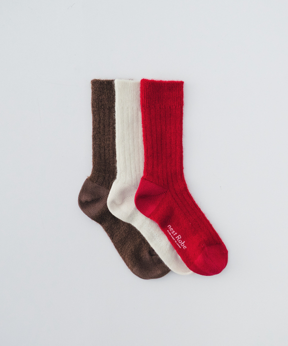 モヘアリブソックス