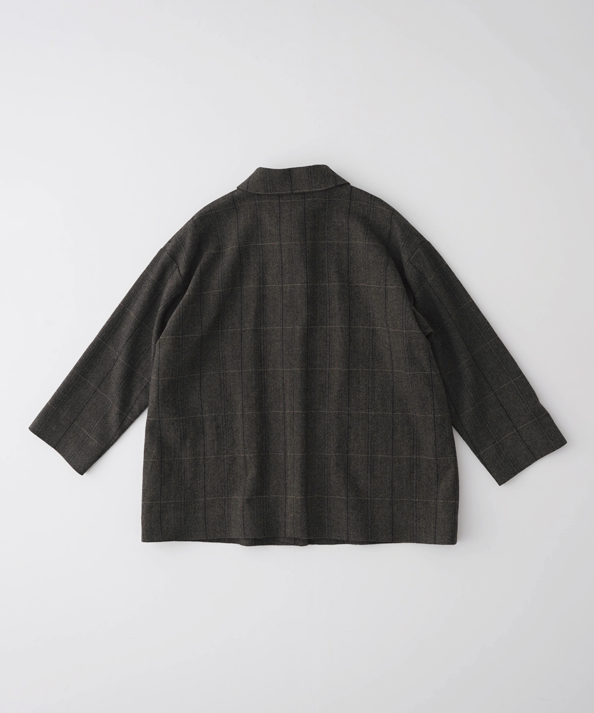 ウールチェックへリンボンコート｜nest Robe / CONFECT ONLINE SHOP