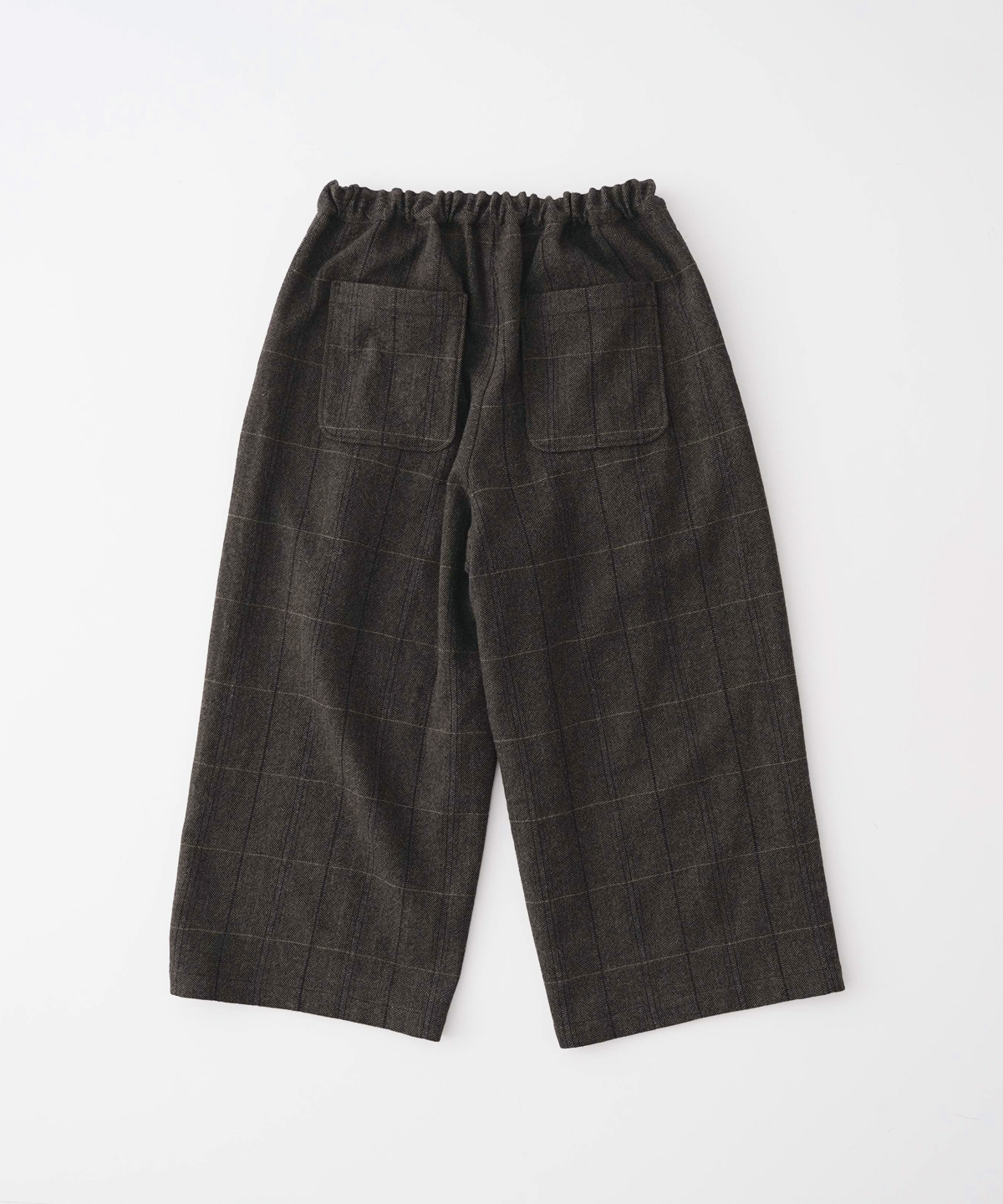 【美品】nest Robe サルエルパンツ ダークブラウン 変形パンツ レディース サルエルパンツ ハーフ丈 変形 パンツ