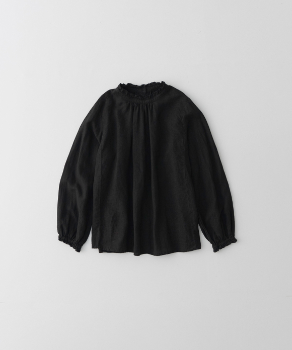 リネンスタンドフリルブラウス｜nest Robe / CONFECT ONLINE SHOP