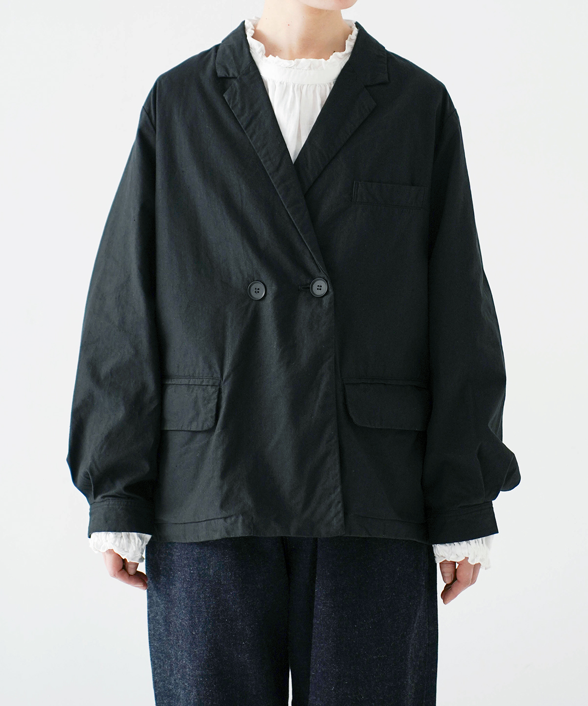 ダブルブレストテーラードジャケット｜nest Robe / CONFECT ONLINE SHOP