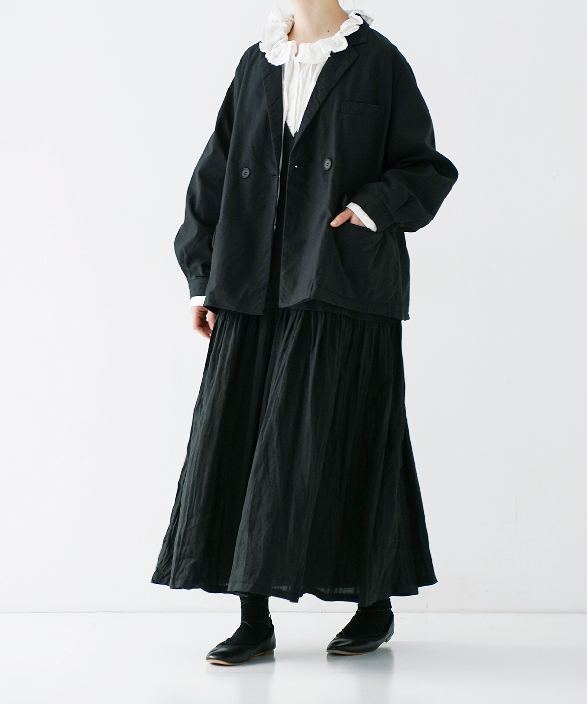 ダブルブレストテーラードジャケット｜nest Robe / CONFECT ONLINE SHOP