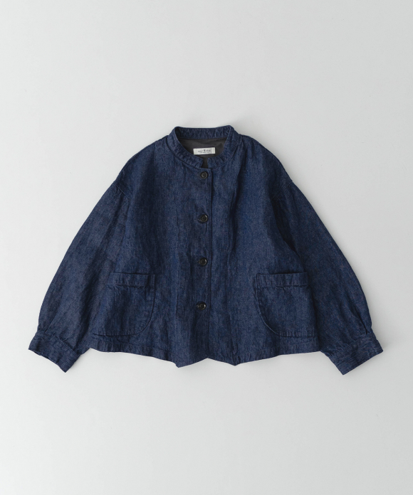 10ozリネンデニムジャケット