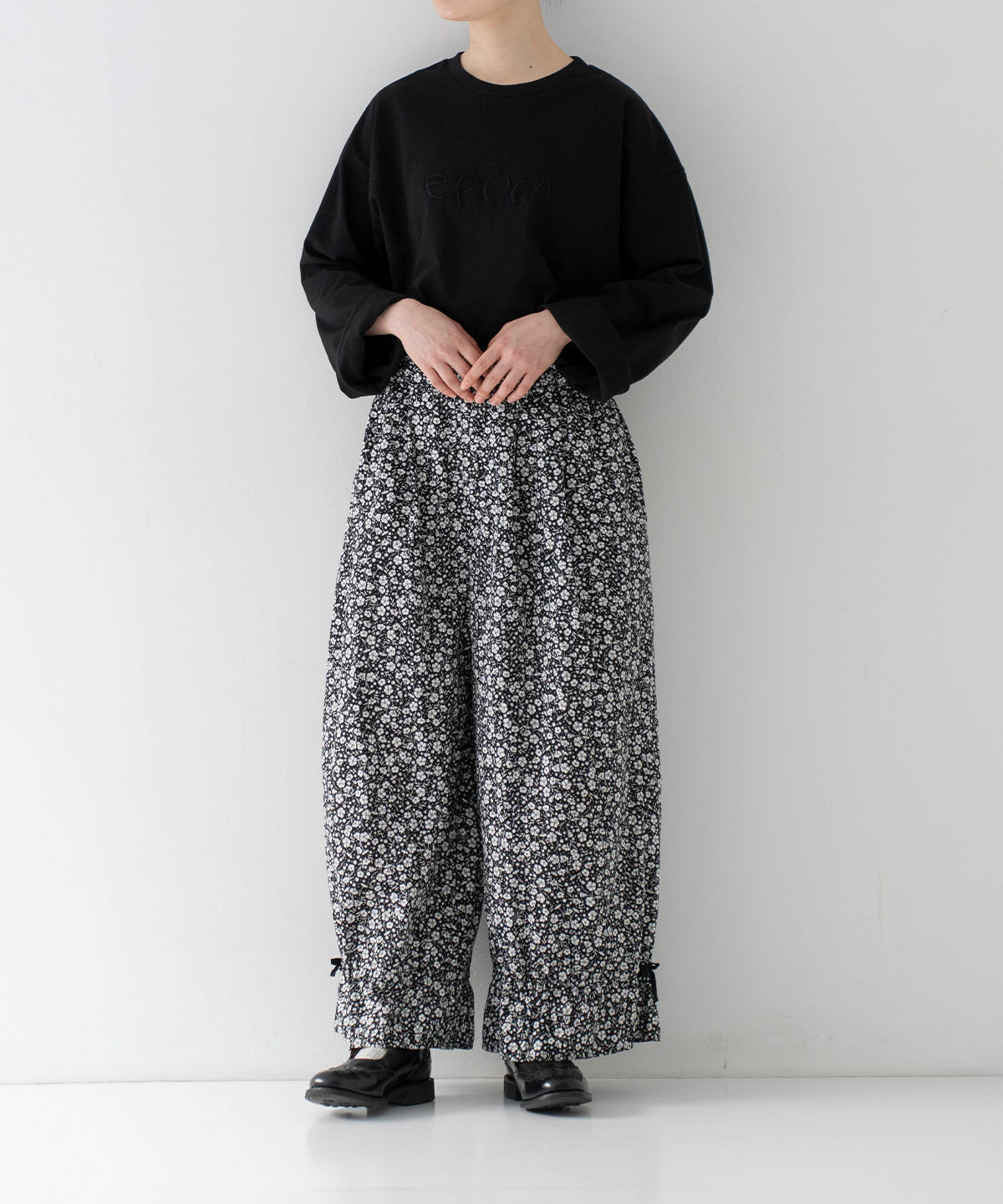 flower pattern リボンパンツ｜nest Robe / CONFECT ONLINE SHOP