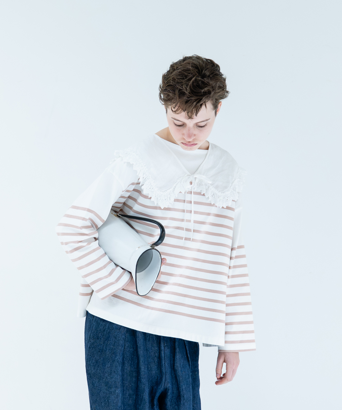 ◎60リネンレースフリルカラー｜nest Robe / CONFECT ONLINE SHOP