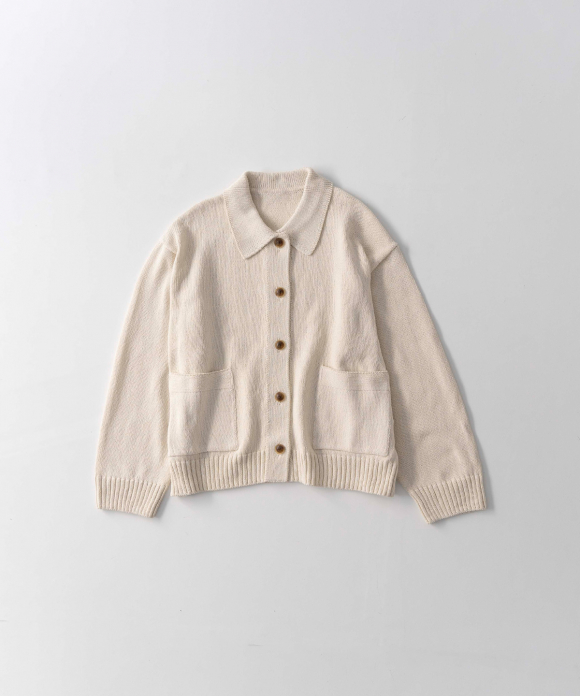 5Gハイツイストコットンニットジャケット