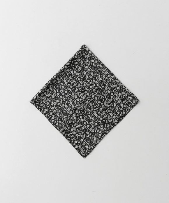 flower pattern シルクスカーフ