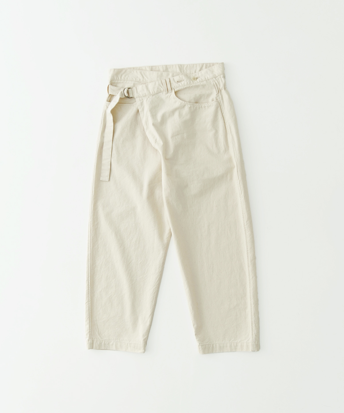 オーガニックコットンアシンメトリックパンツ｜nest Robe / CONFECT