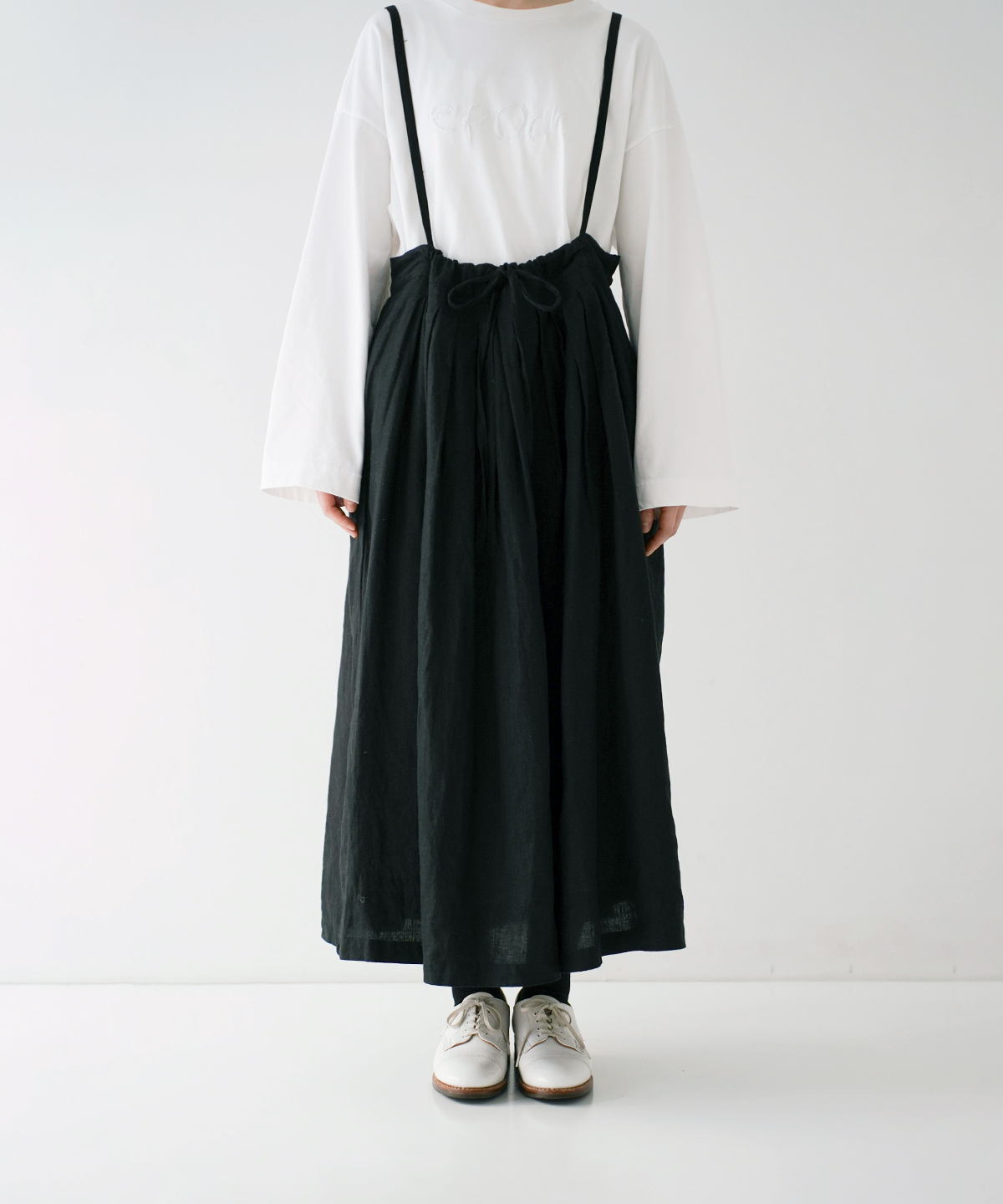 リネンフレアブレーシススカート｜nest Robe / CONFECT ONLINE SHOP