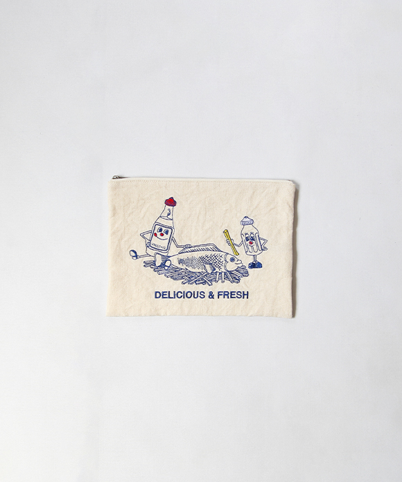 R&D.M.Co- / FISH&CHIPS POUCH (S)