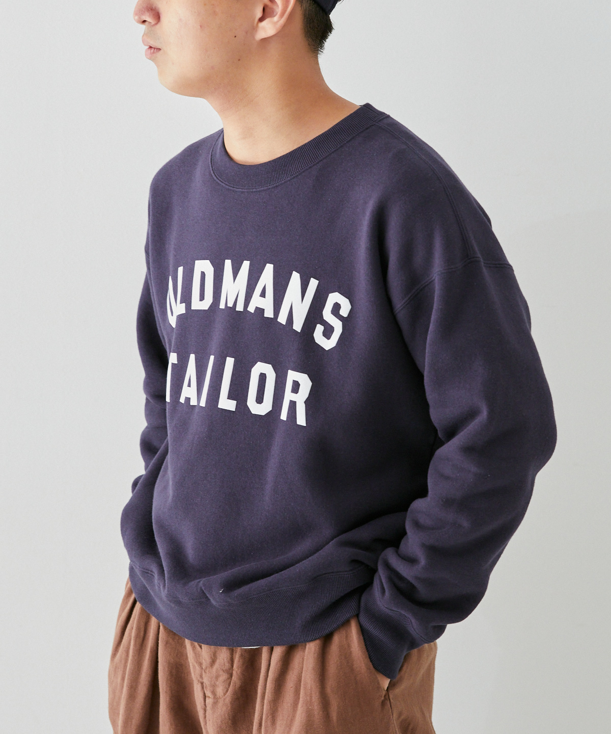 OLDMAN'S TAILOR / OMT PRINT CREW SWEAT｜nest Robe ONLINE SHOP