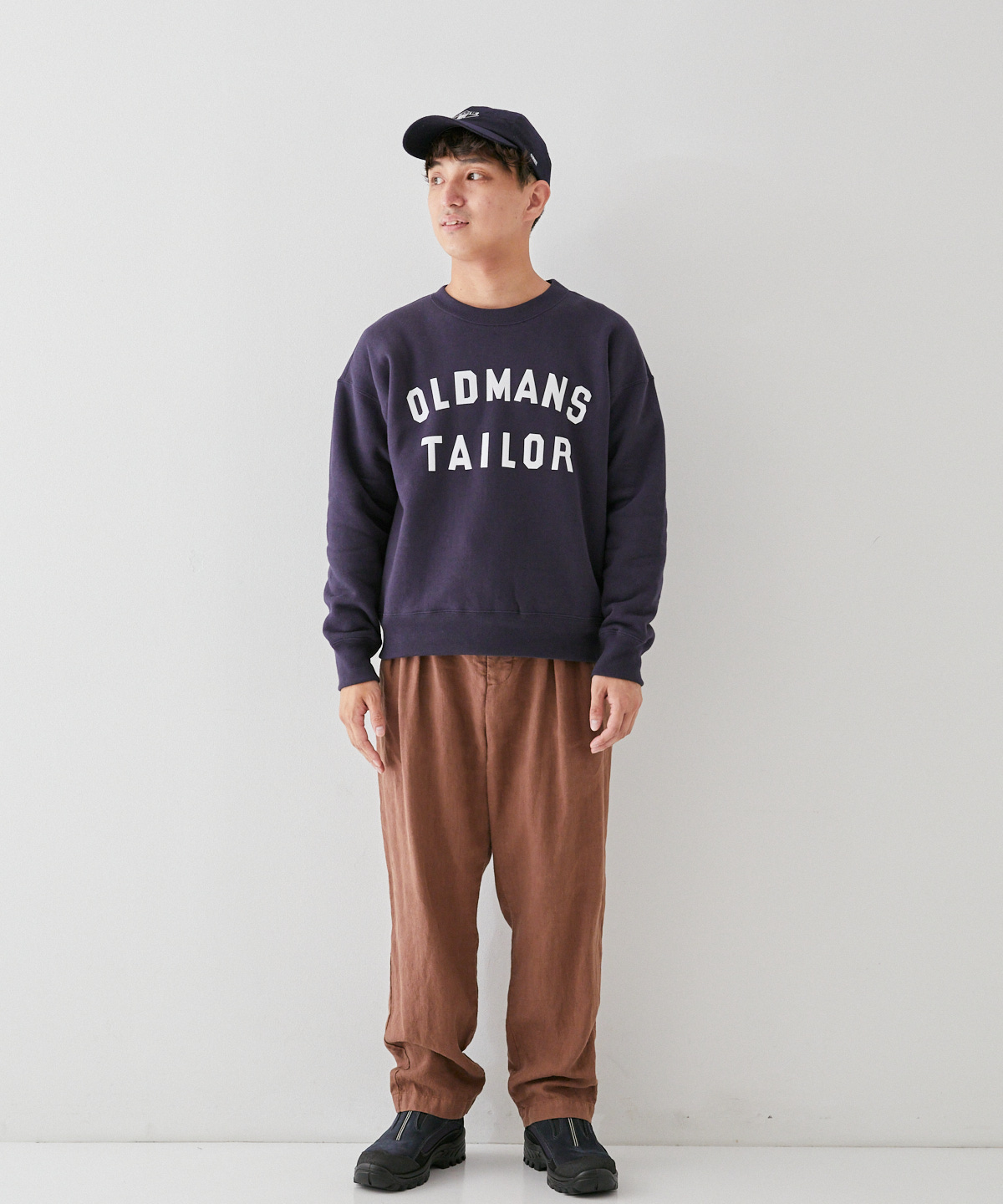 OLDMAN'S TAILOR / OMT PRINT CREW SWEAT｜nest Robe ONLINE SHOP