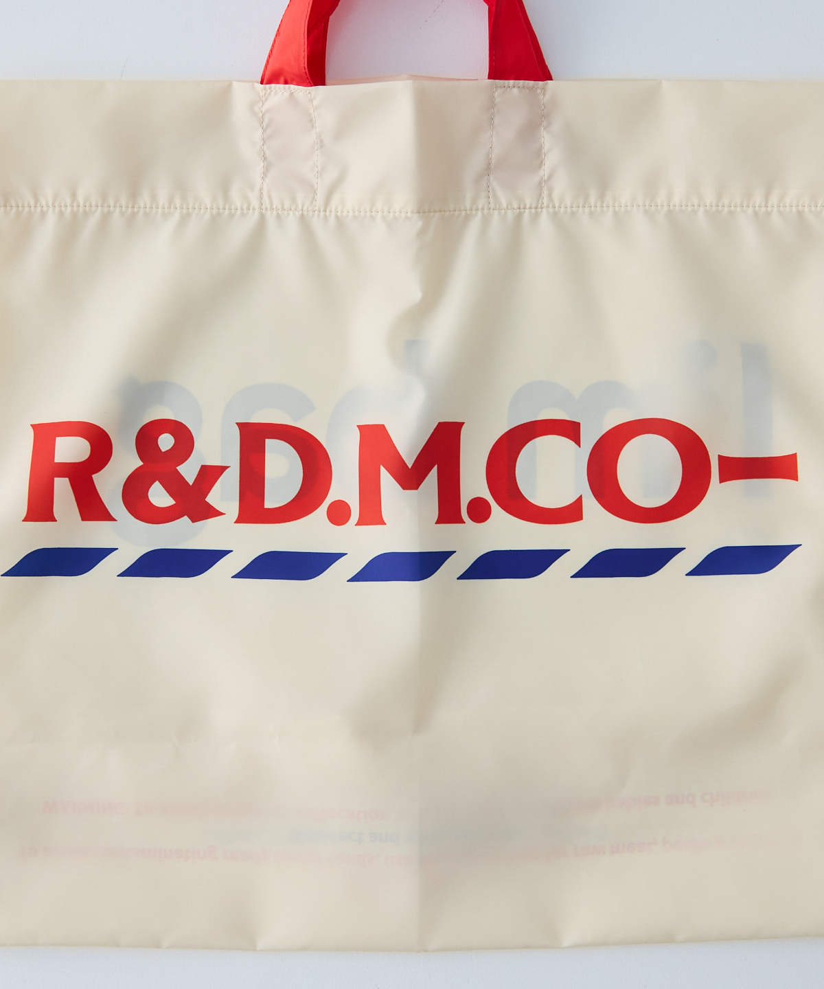 I'm bag. エコバッグ R&D.M.CO. オールドマンズテーラー R&D.M.Co- I'm bagホワイト エコバッグ