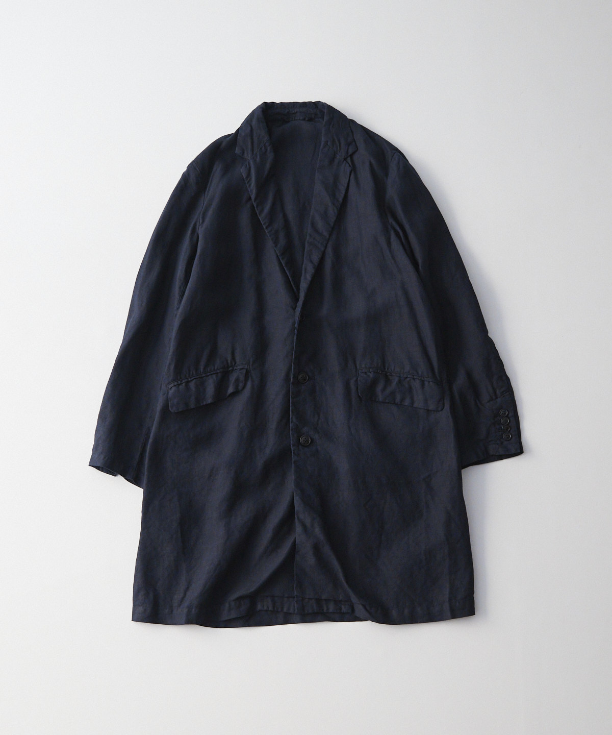 ブラックヘンプチェスターコート｜nest Robe ONLINE SHOP