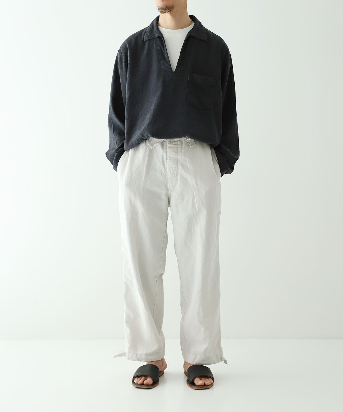 confect リネンシルクネッププルオーバー