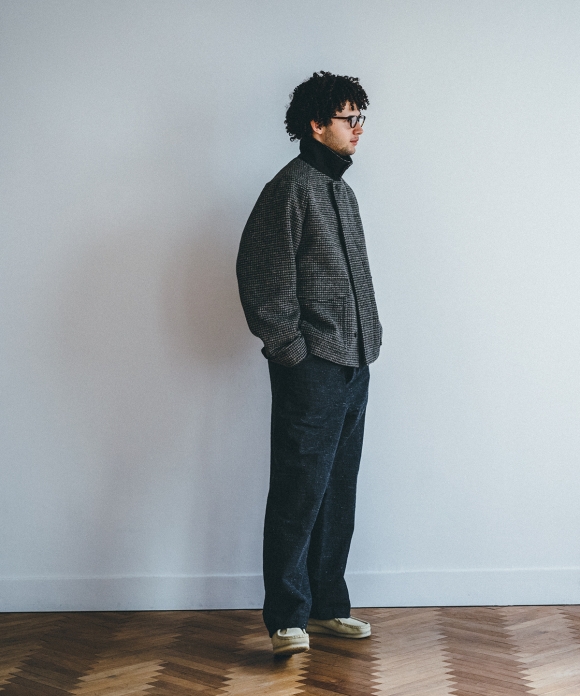 ケンピウール ガンクラブチェック ブルゾン|nest Robe ONLINE SHOP