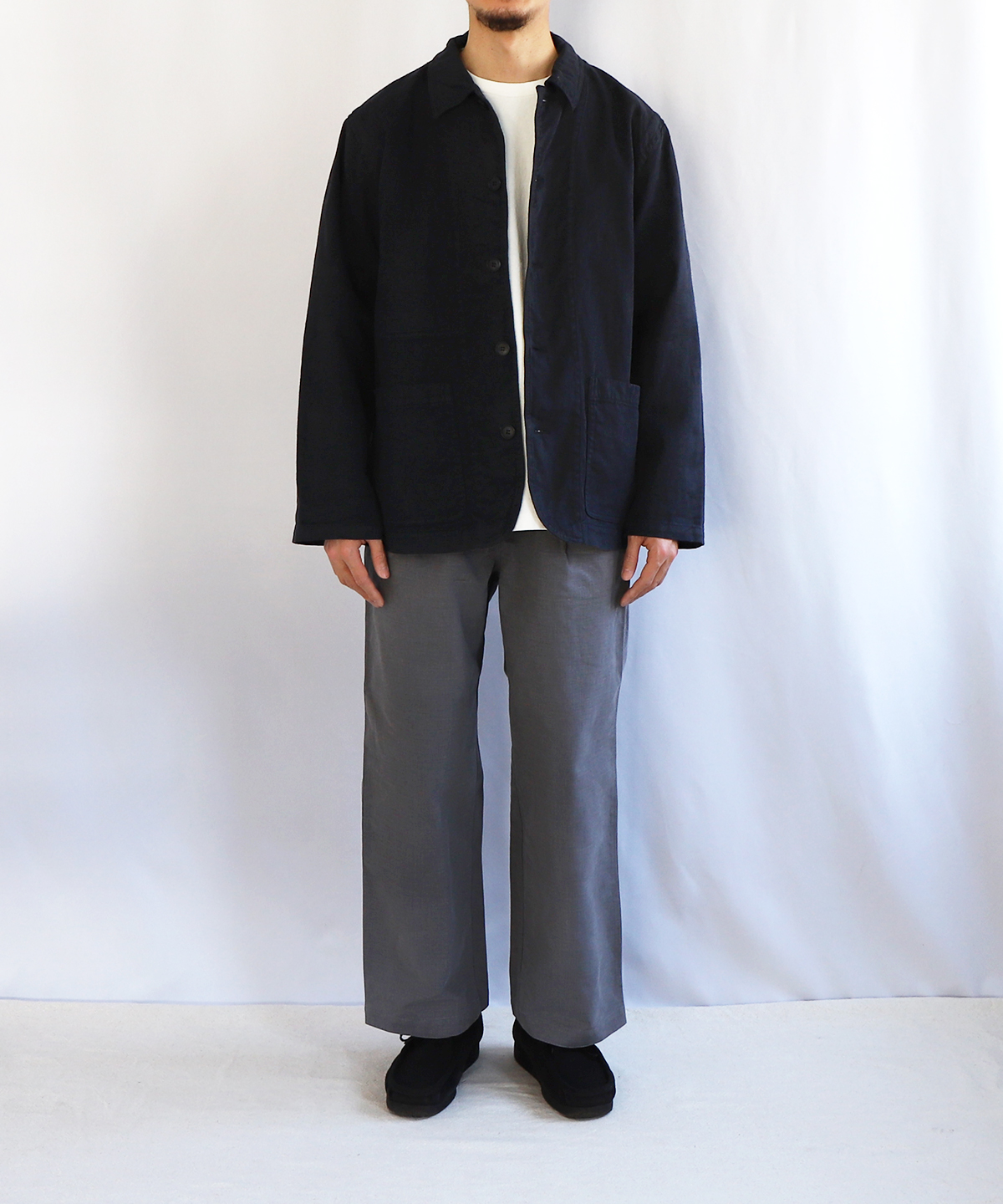 UpcycleLino】ツイル カバーオール ｜nest Robe / CONFECT ONLINE SHOP