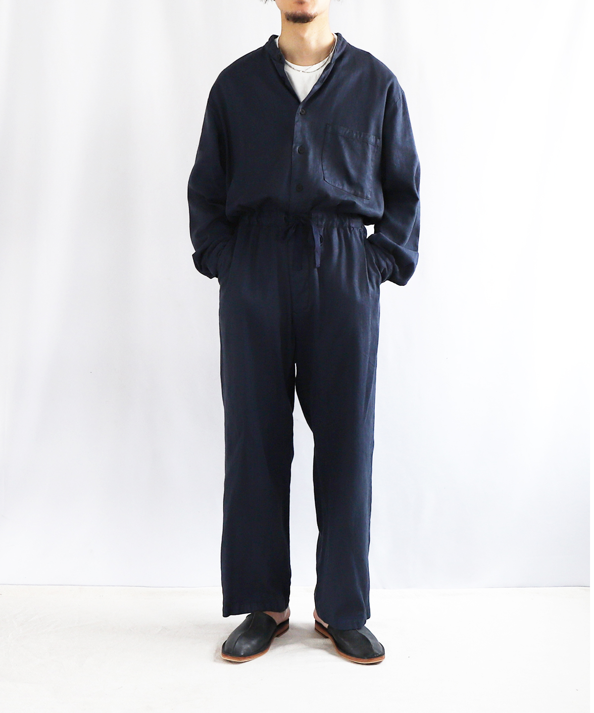 UpcycleLino】ツイルオールインワン new color｜nest Robe ONLINE SHOP