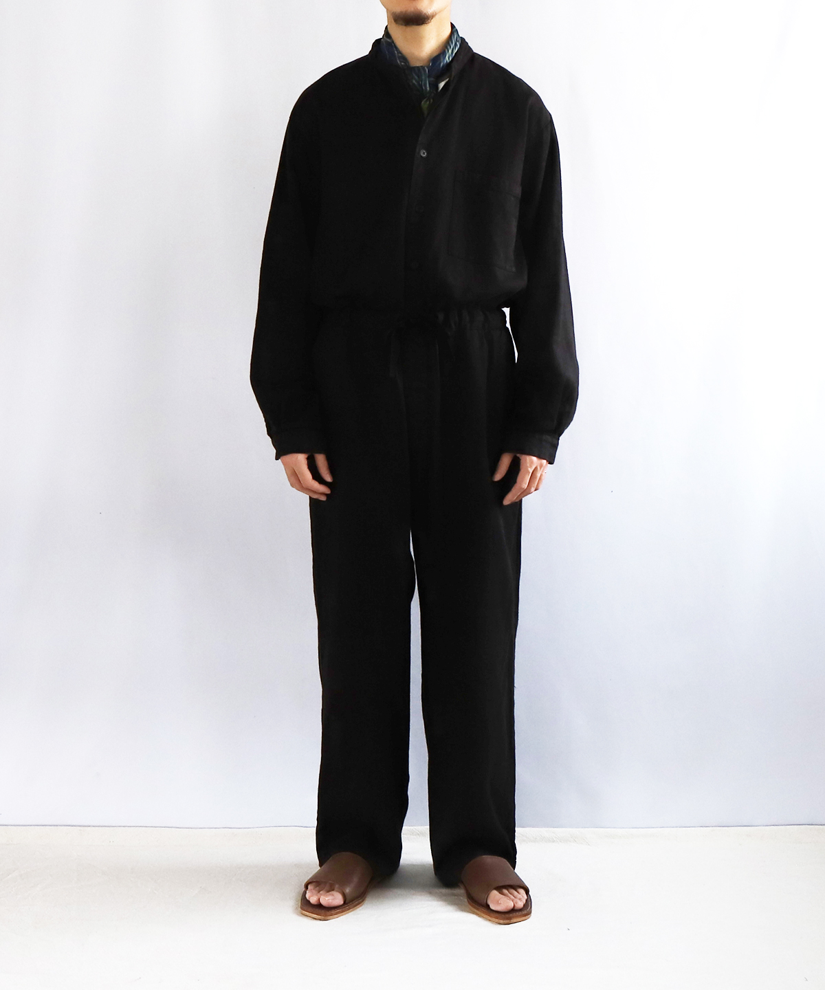 nest robe CONFECT◇UpcycleLino/ツイルオールインワン/3/リネン/02211 