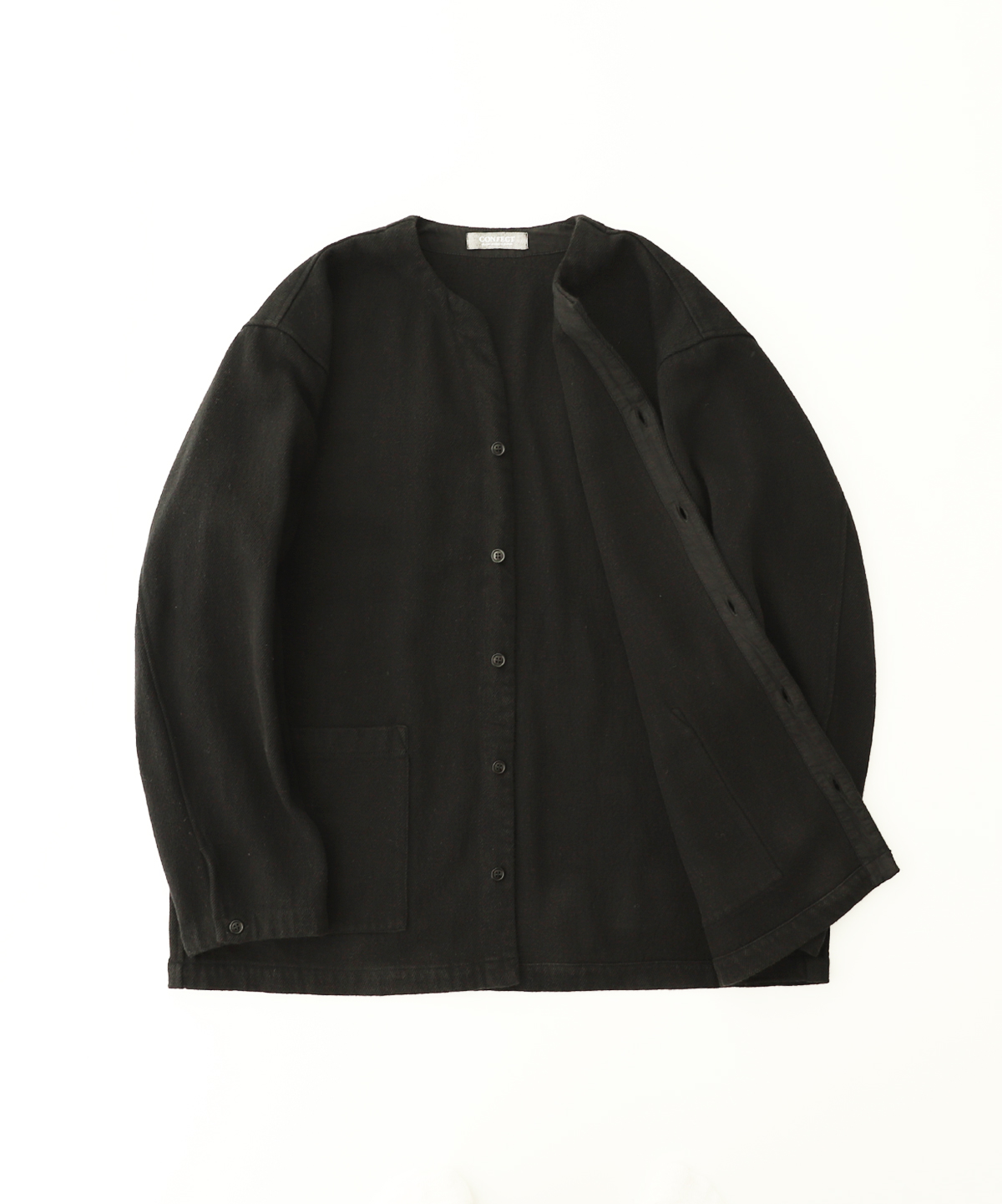 ルーズデニム キーネックカバーシャツ｜nest Robe ONLINE SHOP