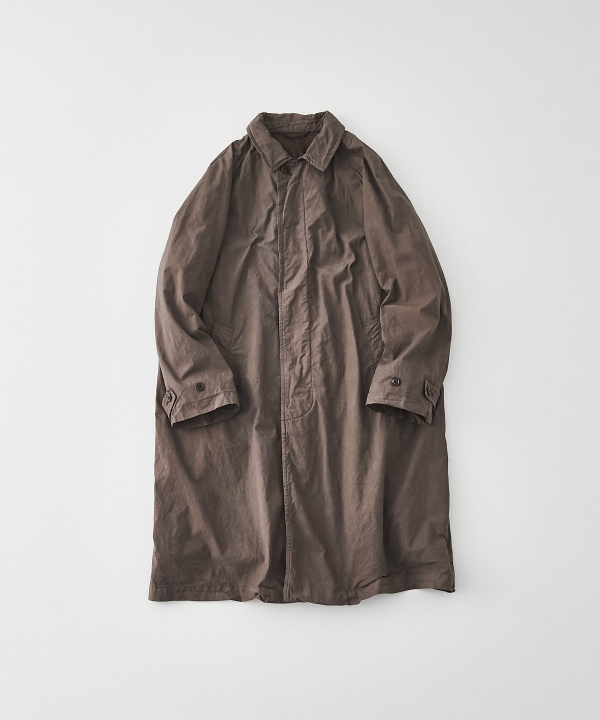スーピマコットン ステンカラーコート｜nest Robe ONLINE SHOP
