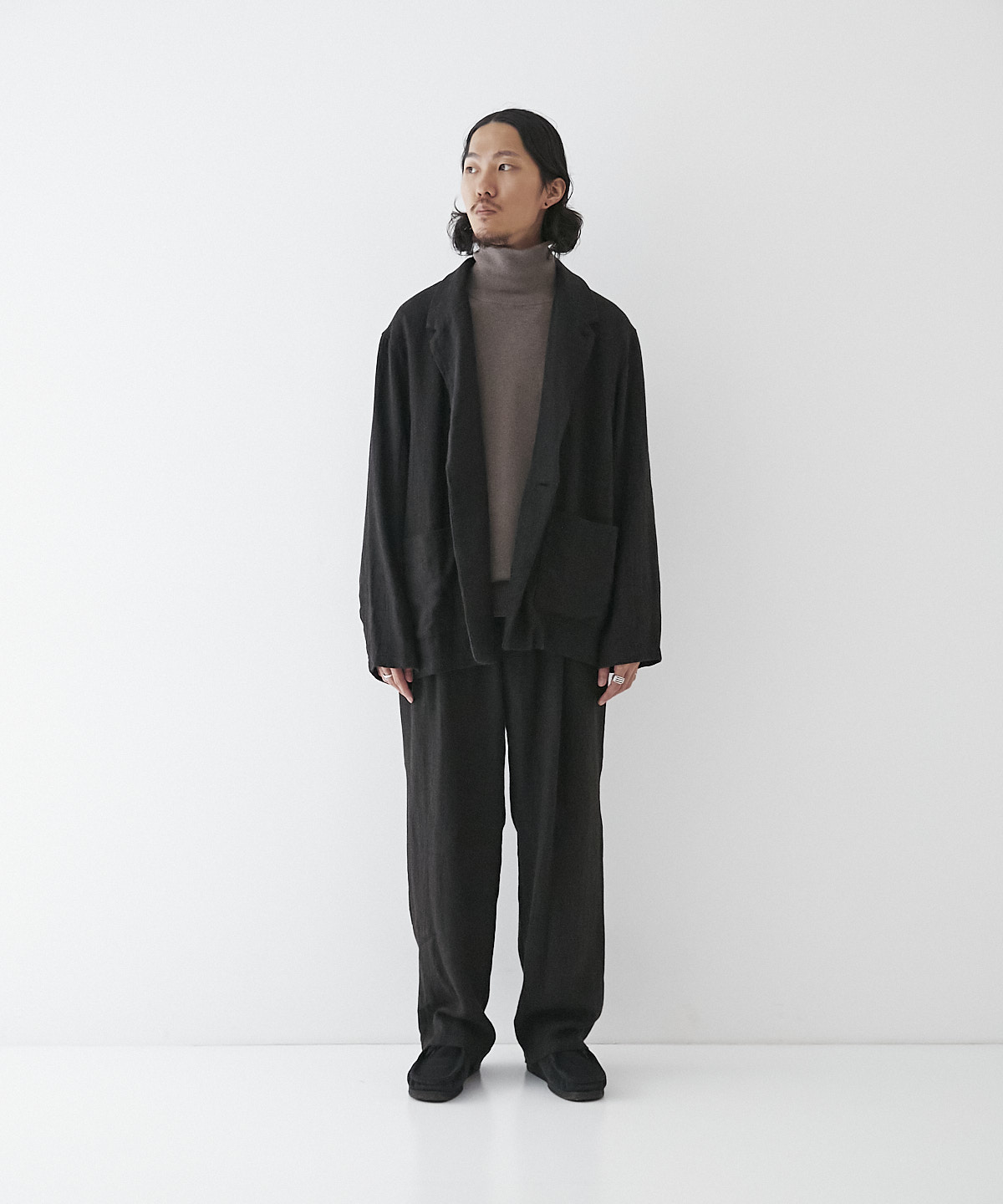 リネンウールビエラ イージージャケット｜nest Robe ONLINE SHOP