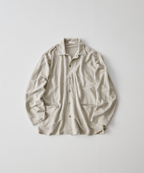 リネンインレー シャツカーディガン|nest Robe ONLINE SHOP