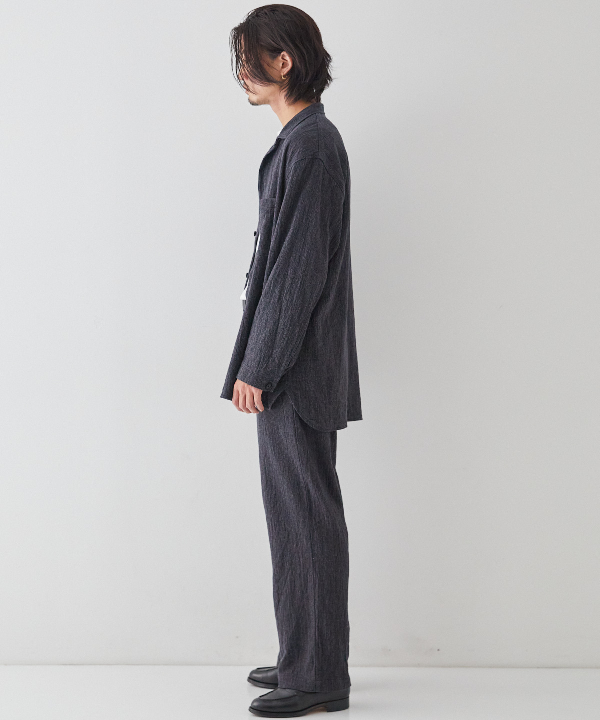 コットンドビー ワークシャツ｜nest Robe ONLINE SHOP