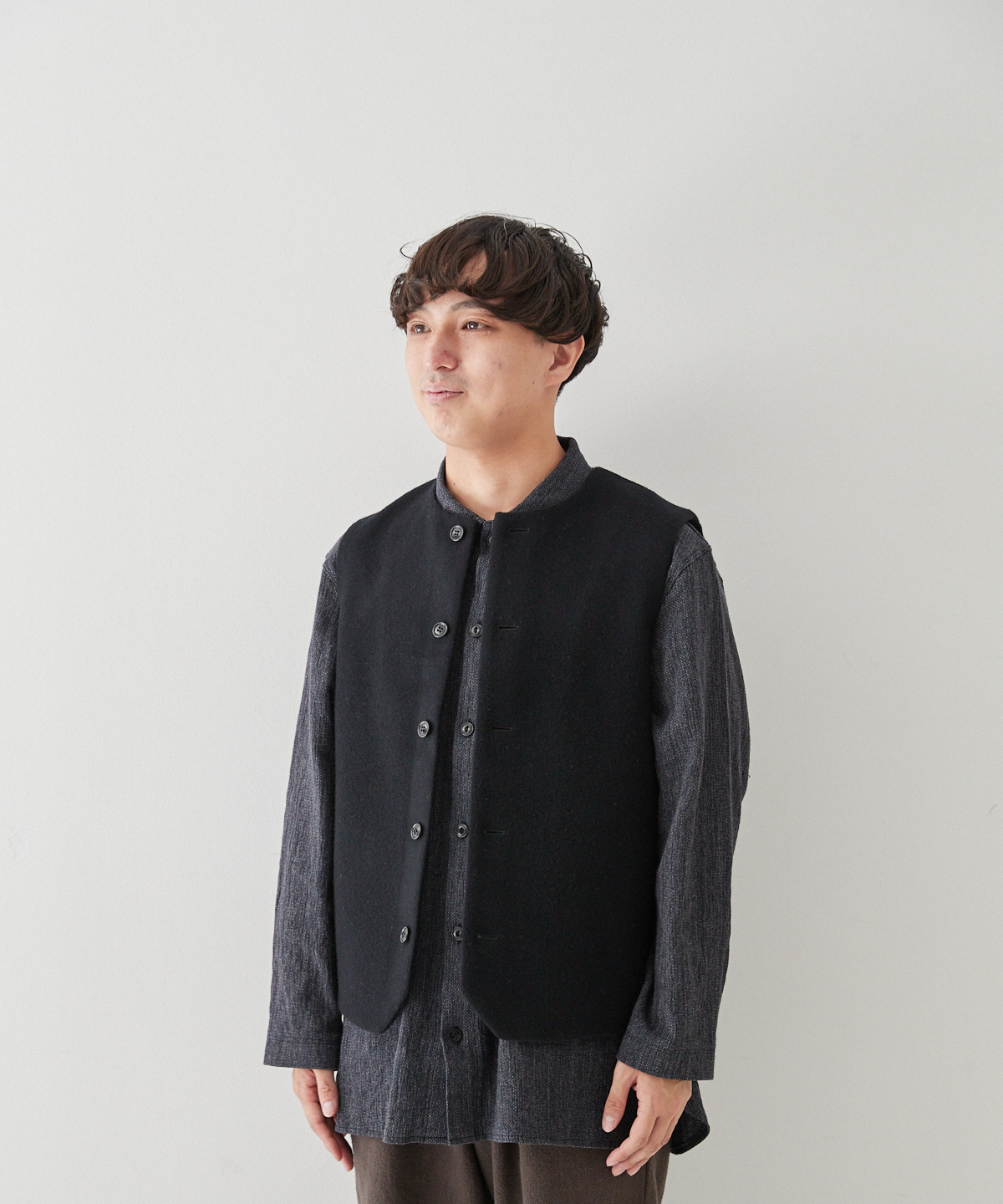 コットンドビー ワークシャツ｜nest Robe ONLINE SHOP