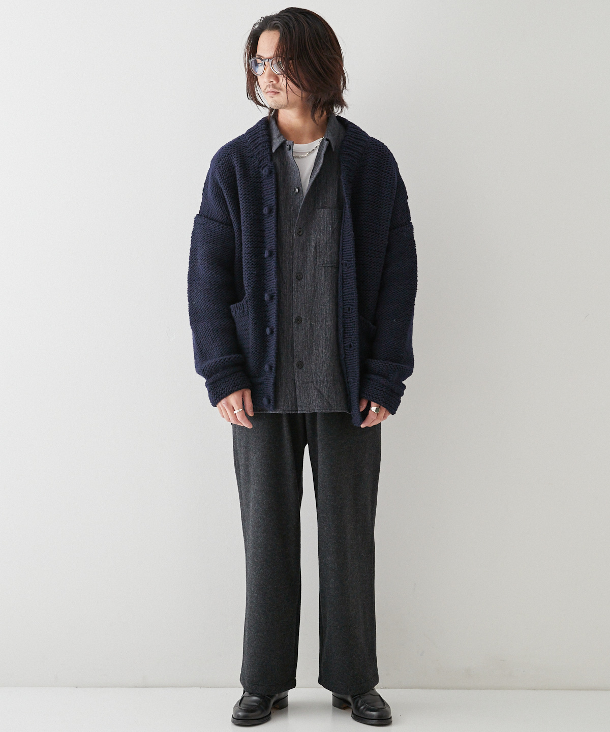 コットンドビー ワークシャツ｜nest Robe ONLINE SHOP