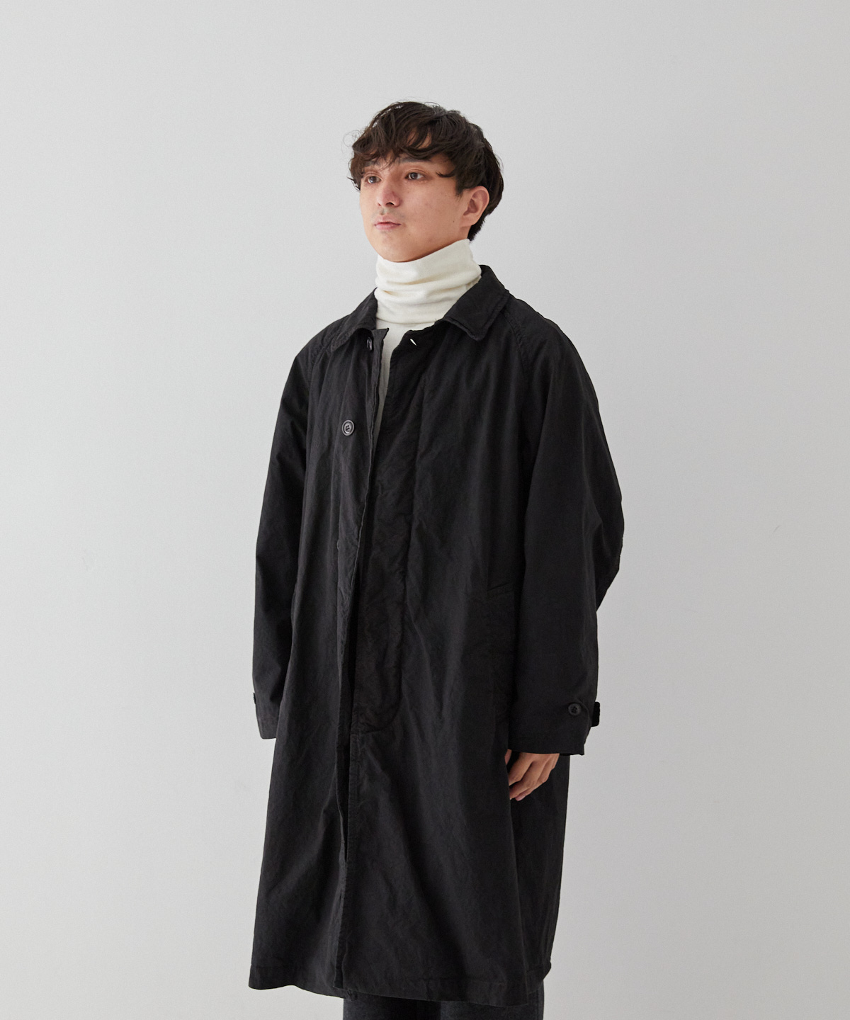 スーピマコットン ステンカラーコート new｜nest Robe ONLINE SHOP