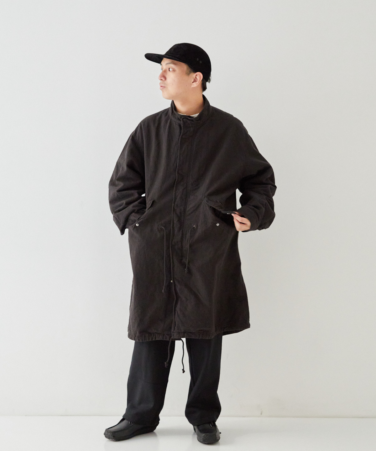 超撥水 コットンリネンオックス モッズコート｜nest Robe ONLINE SHOP