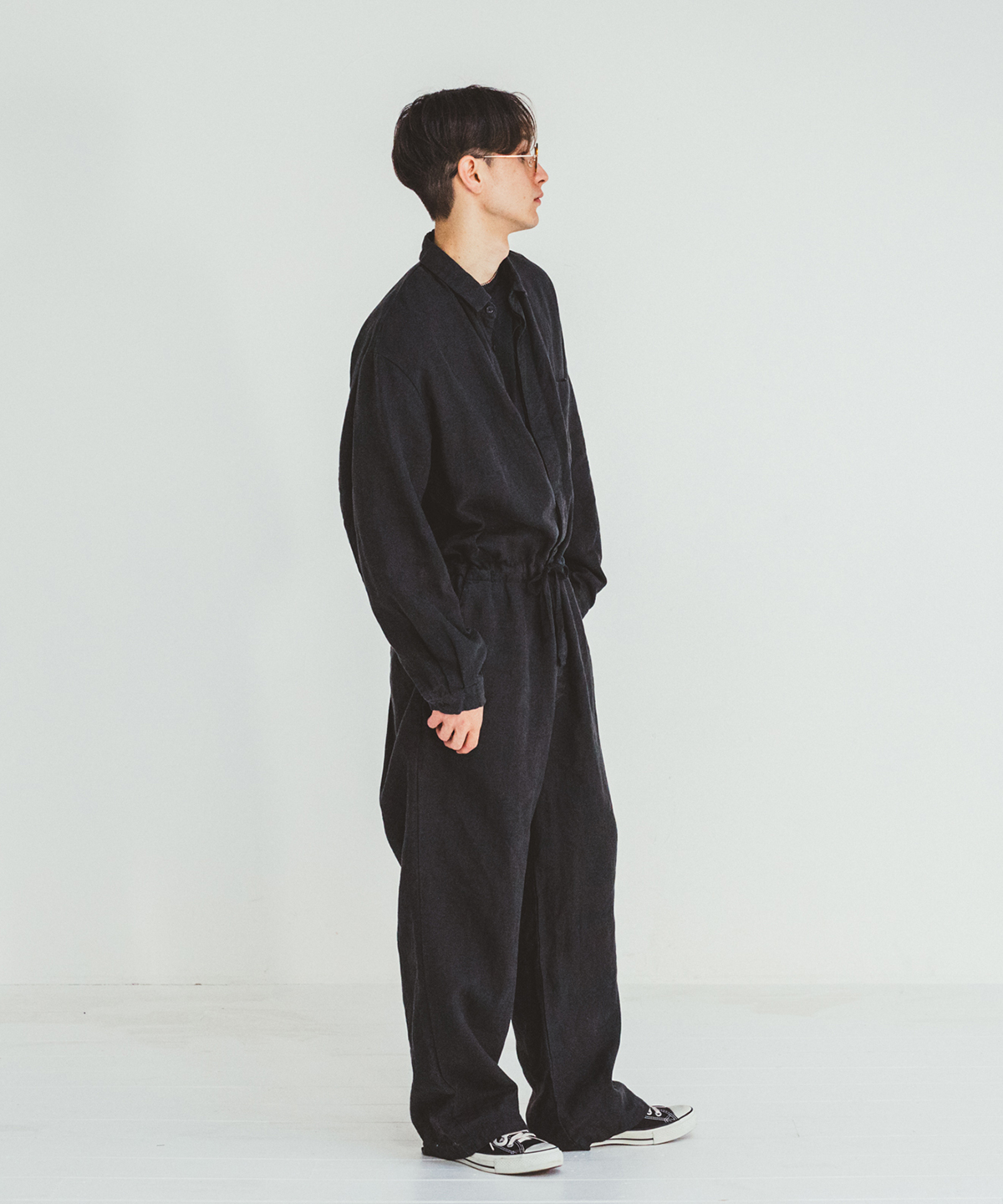 リネンキャンバス ジャンプスーツ｜nest Robe / CONFECT ONLINE SHOP