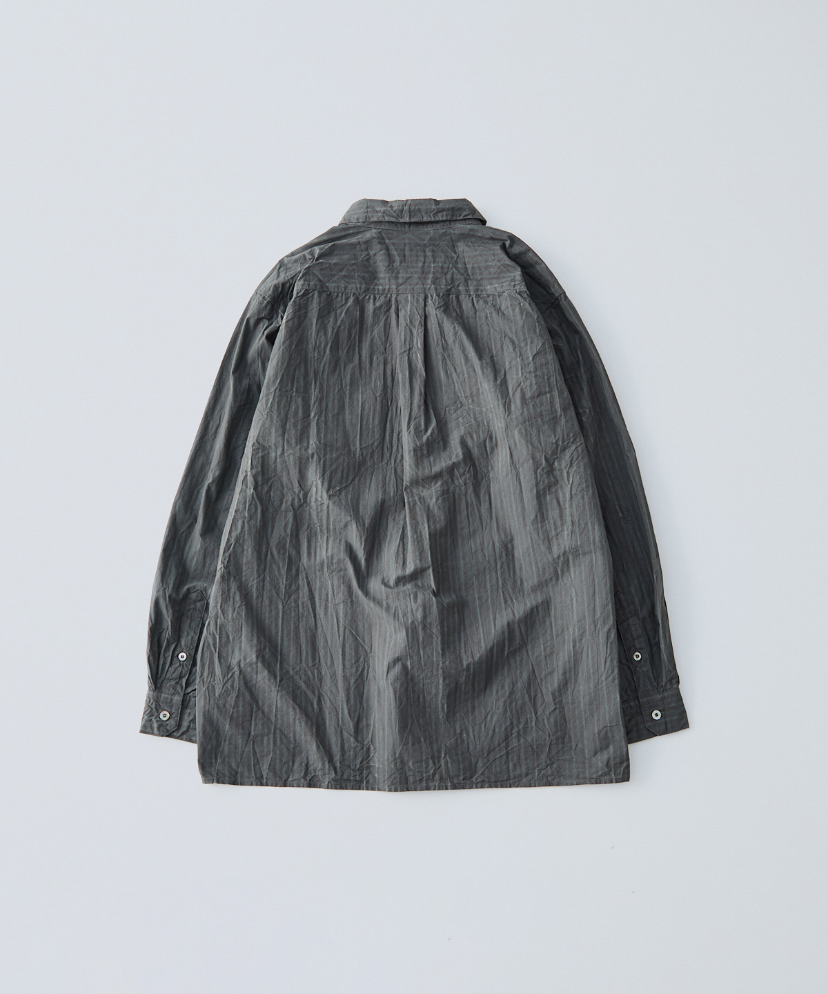 顔料コーティング ストライプ シャツ｜nest Robe / CONFECT ONLINE SHOP